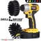 Drill Brush Power Scrubber By Useful Products 5 in W 5 in L Brush, Black K-S-4O-QC-DB - alternate 7